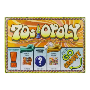 70s Opoly Nostalgic Board Game – Relive the Disco Decade
