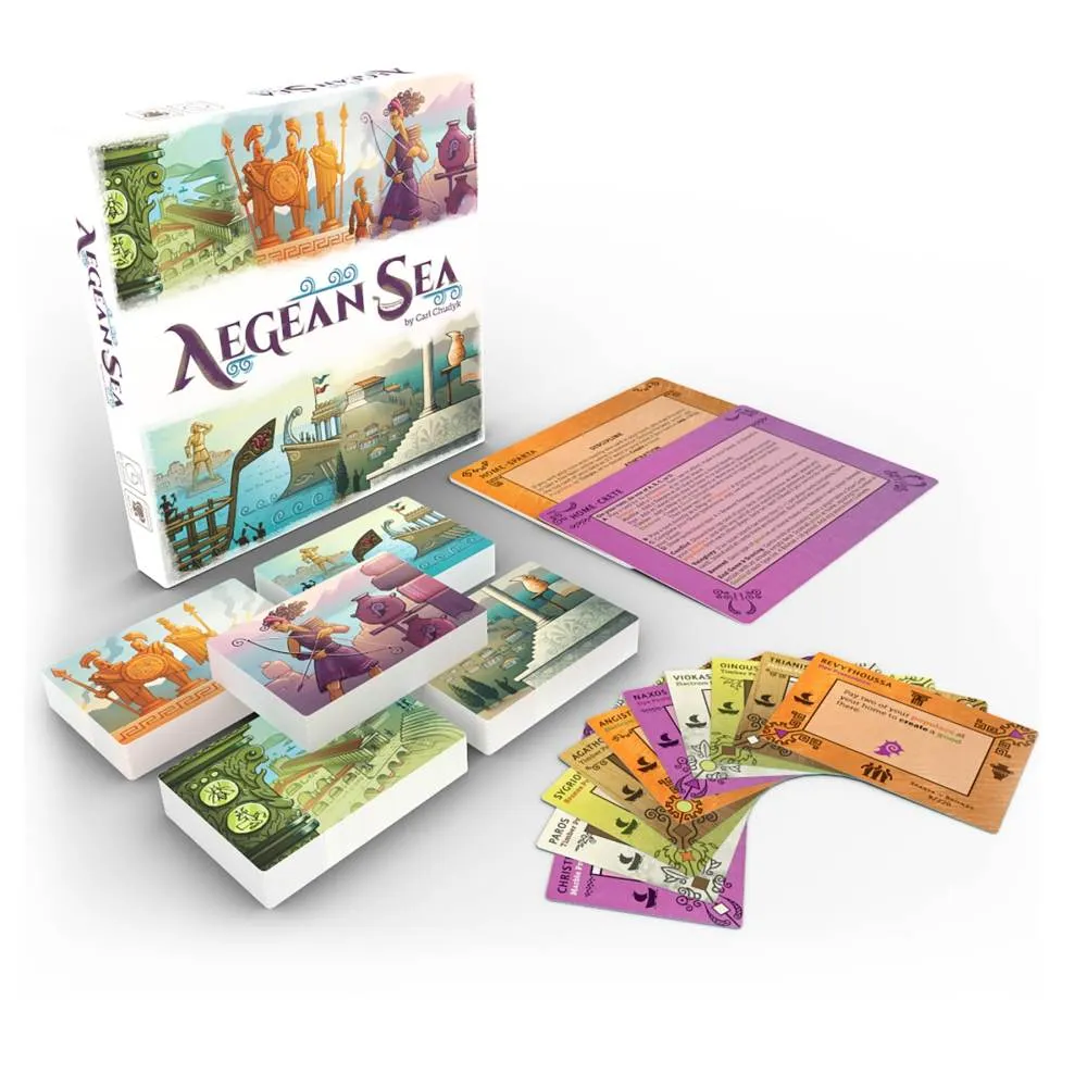 Aegean Sea Strategy Card Game by Asmadi Games, Ages 14 