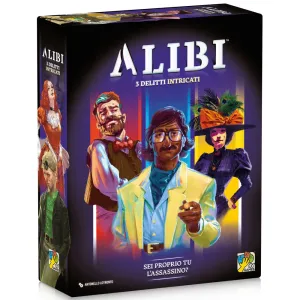 Alibi: 3 Intricate Mysteries Murder Party Card Game, Ages 14 , 5-6 Players
