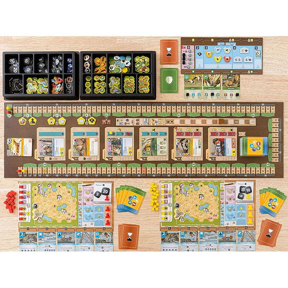 Capstone Games: Ark Nova - Strategic Zoo Building Game for 1-4 Players, Ages 14 