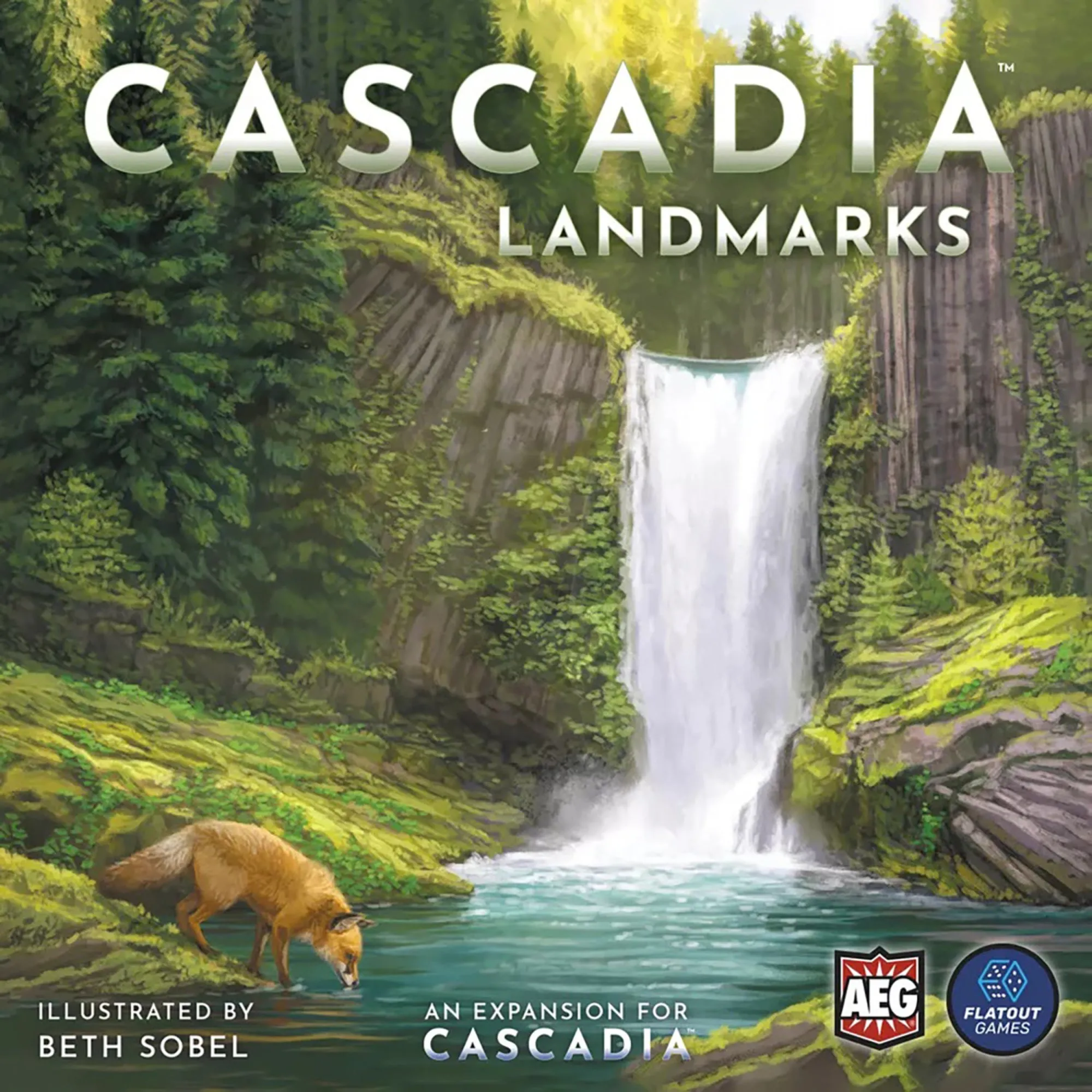 Cascadia Landmarks Expansion Board Game - Puzzle & Tile Placement