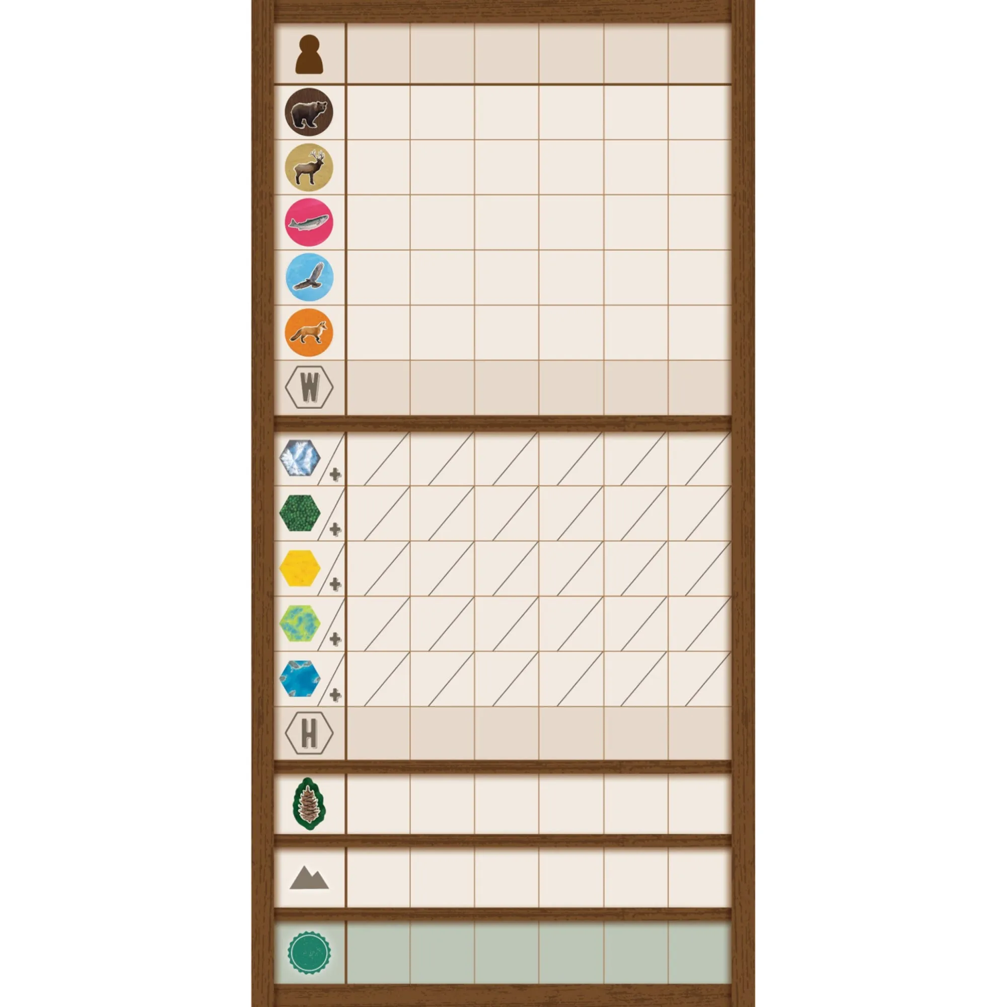 Cascadia Landmarks Expansion Board Game - Puzzle & Tile Placement