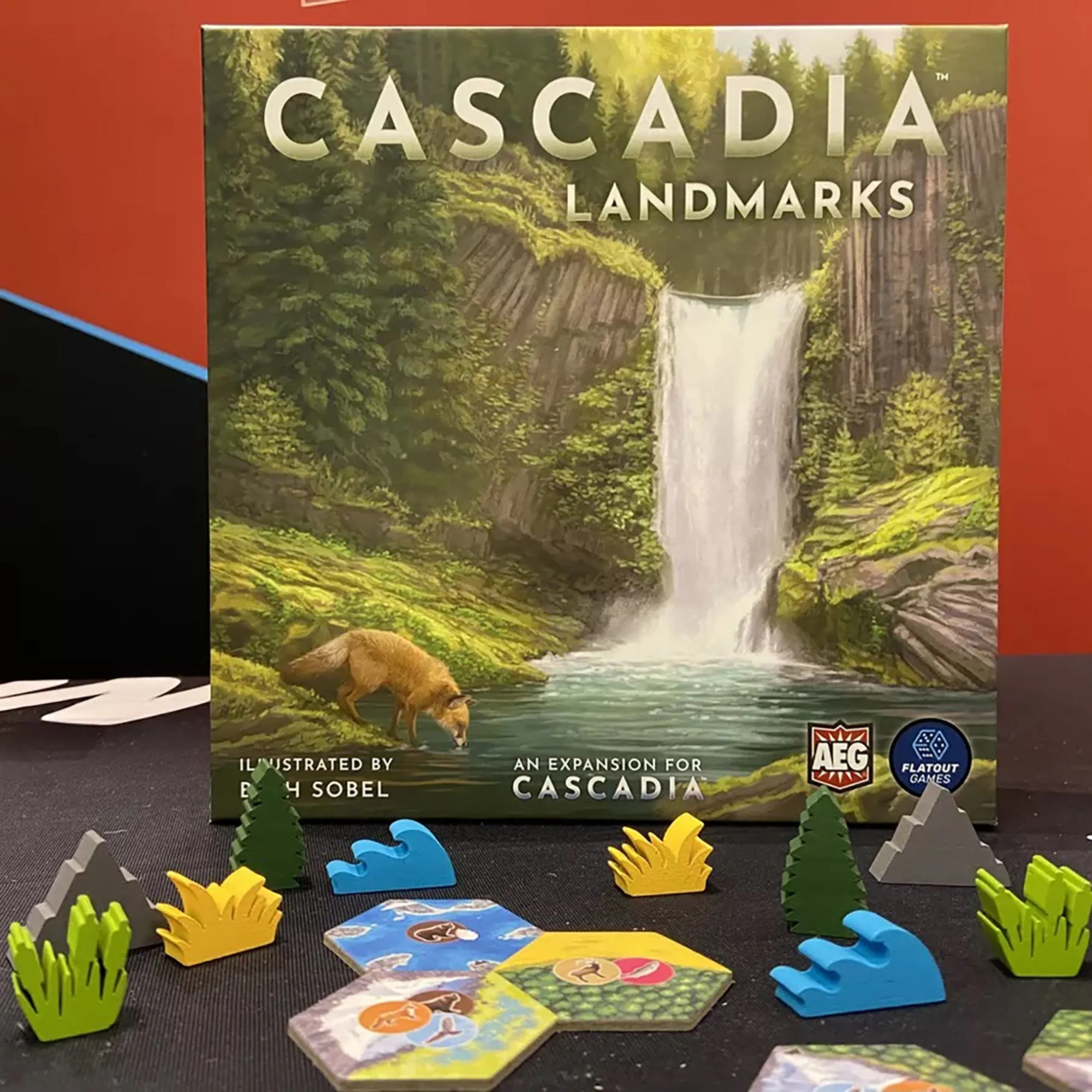 Cascadia Landmarks Expansion Board Game - Puzzle & Tile Placement