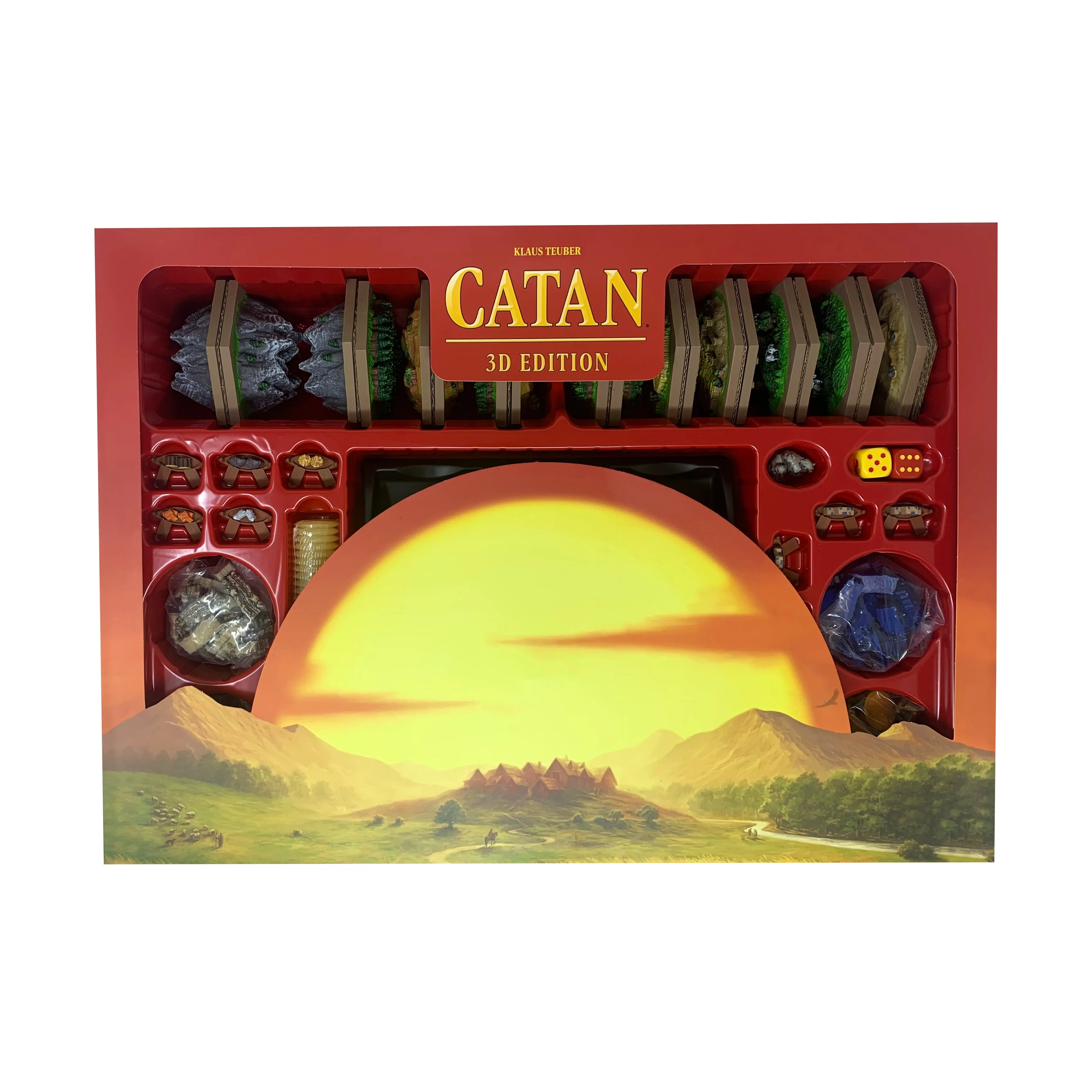 Catan: 3D Edition - Deluxe, Handcrafted Strategy Game