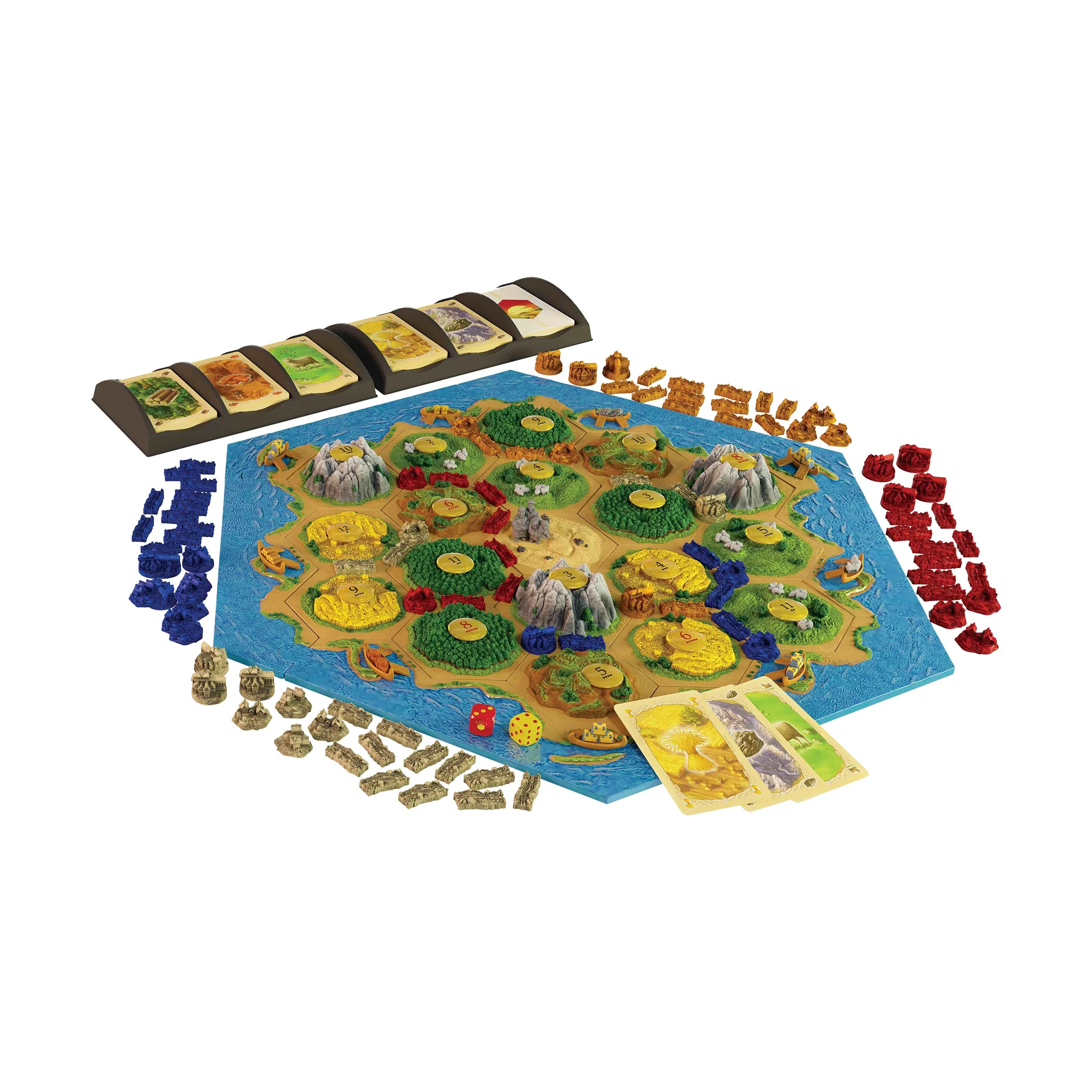 Catan: 3D Edition - Deluxe, Handcrafted Strategy Game
