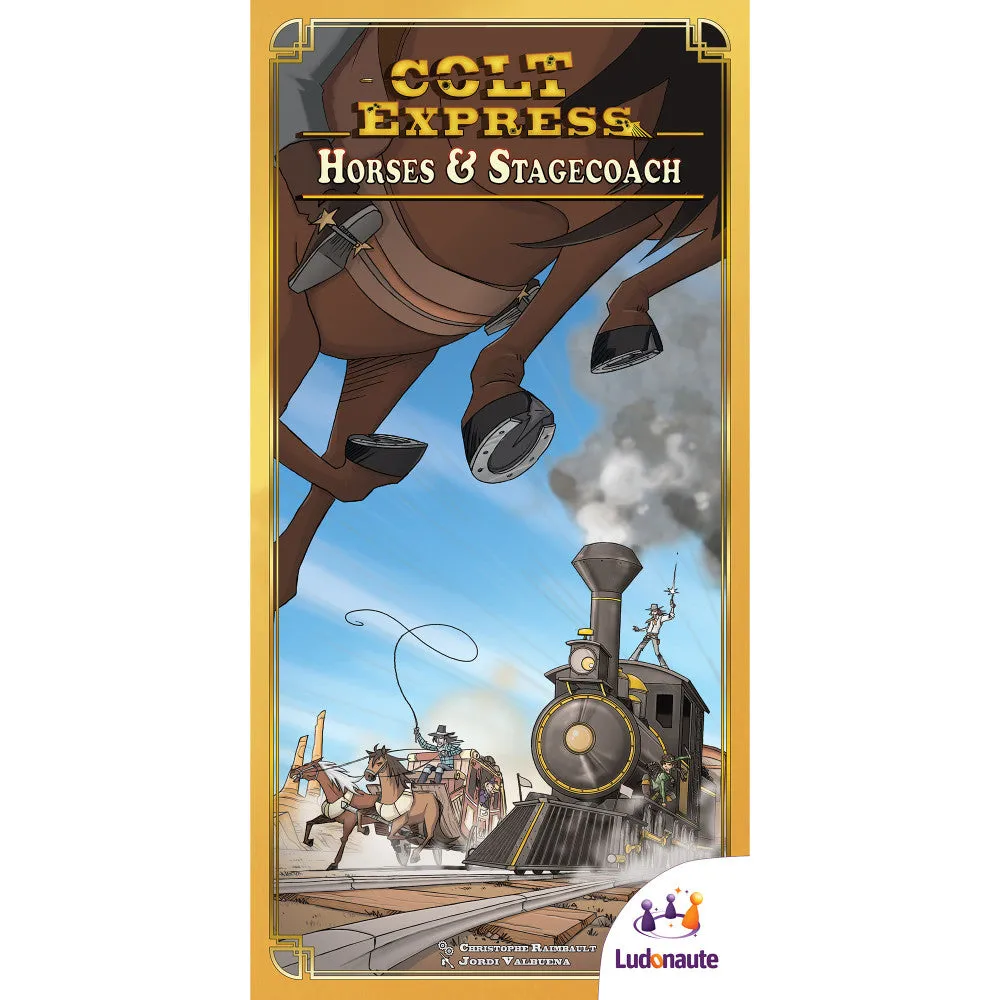 Colt Express: Horses & Stagecoach Expansion - Wild West Adventure Game