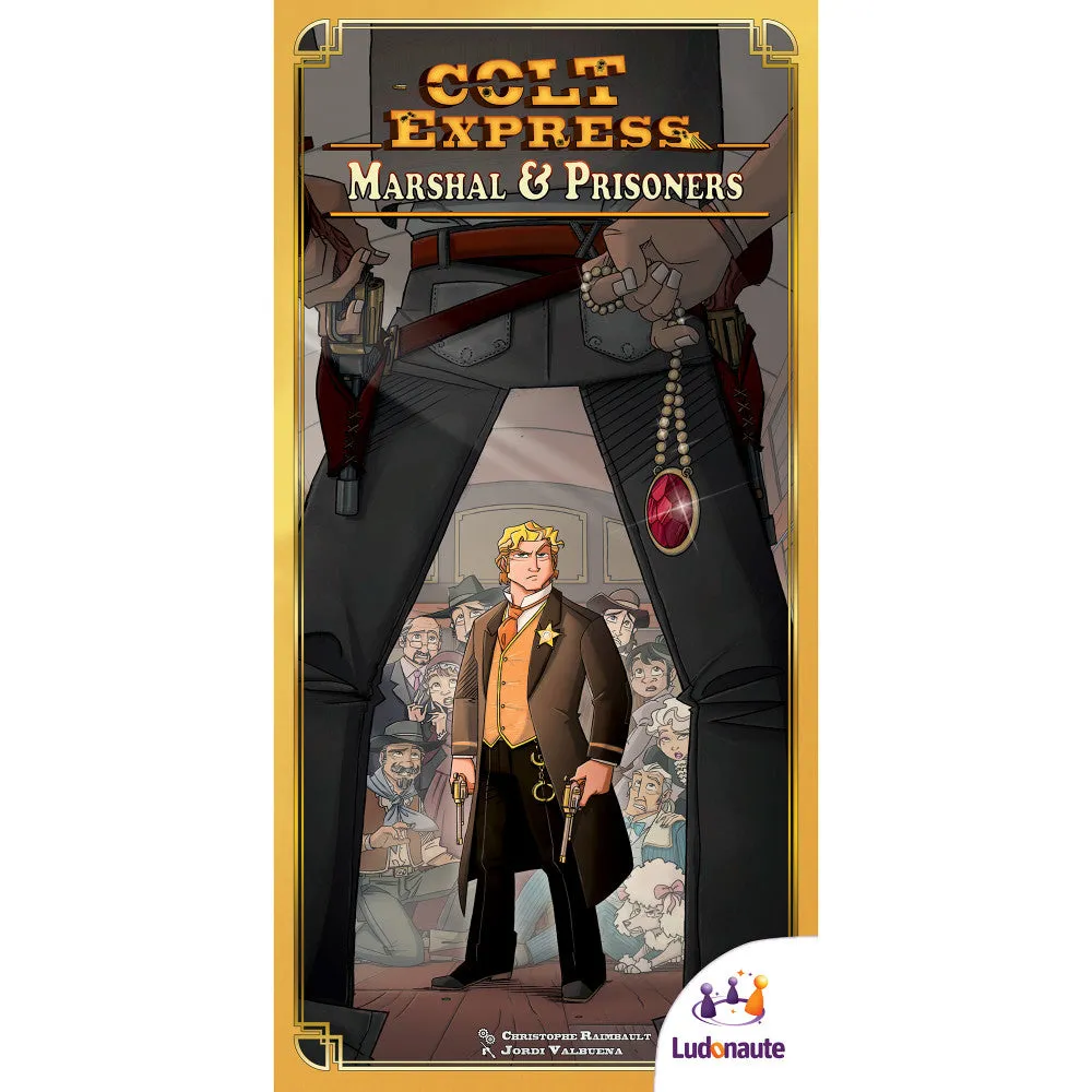 Colt Express: Marshal & Prisoners Expansion - American West Board Game