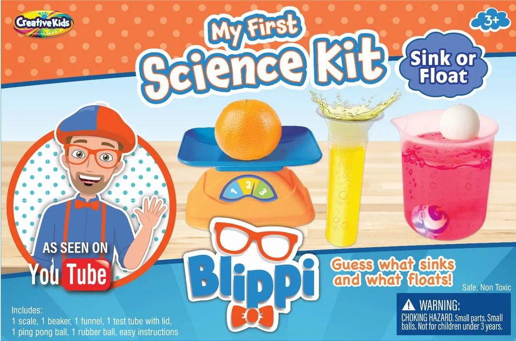 Creative Kids Blippi My First Science Kit Sink Or Float