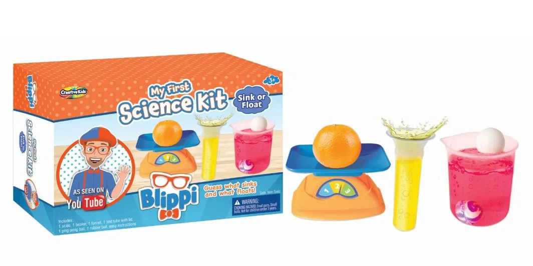 Creative Kids Blippi My First Science Kit Sink Or Float