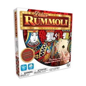 Deluxe Rummoli Bilingual Edition Board & Card Game