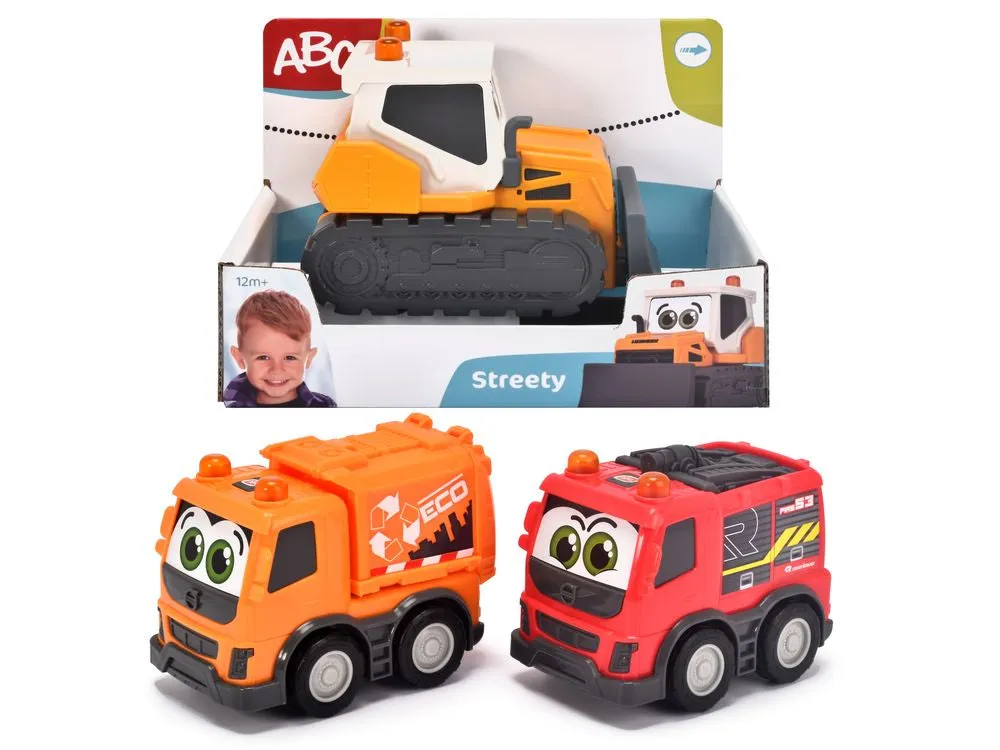 Dickie Toys Abc Roll'N Rail Streety 15cm Assorted Styles