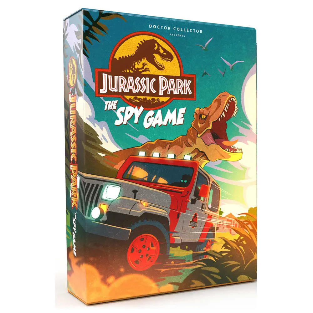 Doctor Collector Jurassic Park: The Spy Game - Strategy Board Game for Ages 10 