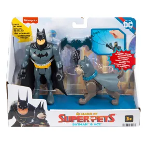 Fisher-Price DC League Of Super Pets Hero & Pet Batman & Ace