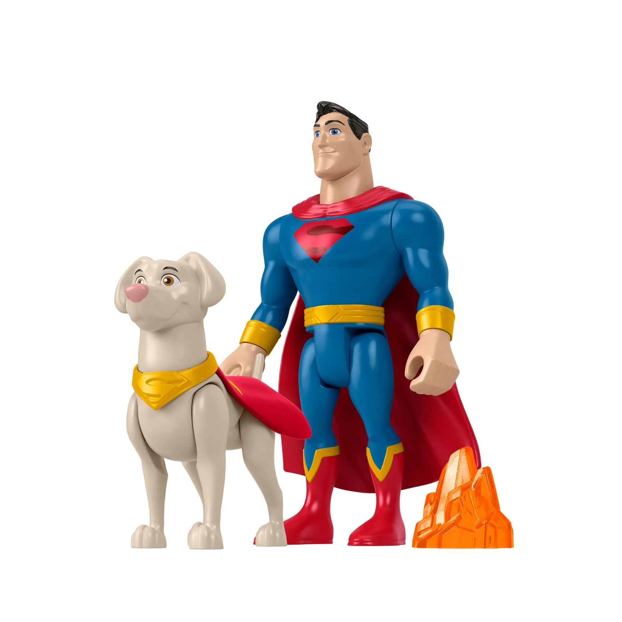 Fisher-Price DC League Of Super Pets Hero & Pet Superman & Krypto