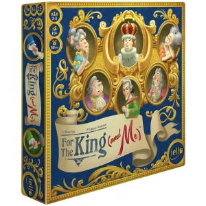 For the King (and Me) IELLO Strategy Board Game, Ages 10 , 2-5 Players, 30 Min Playtime