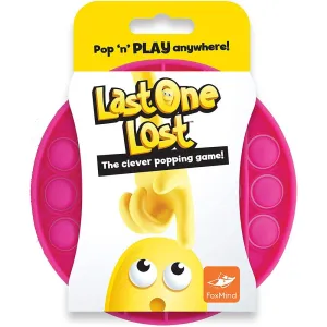 FoxMind Games Last One Lost Strategy Game, Hot Pink Edition