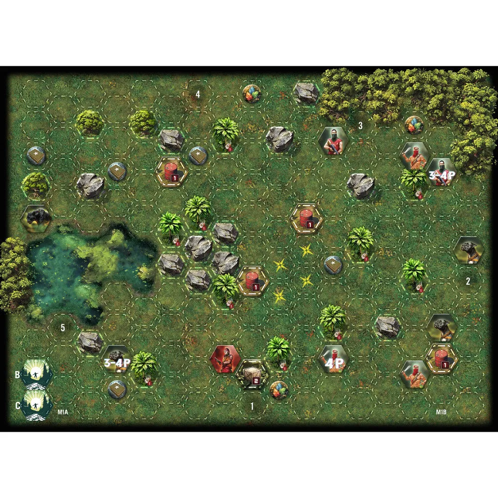 Funforge Far Cry: Escape from Rook Islands - Strategy Board Game for 1-4 Players