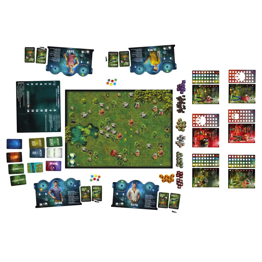 Funforge Far Cry: Escape from Rook Islands - Strategy Board Game for 1-4 Players