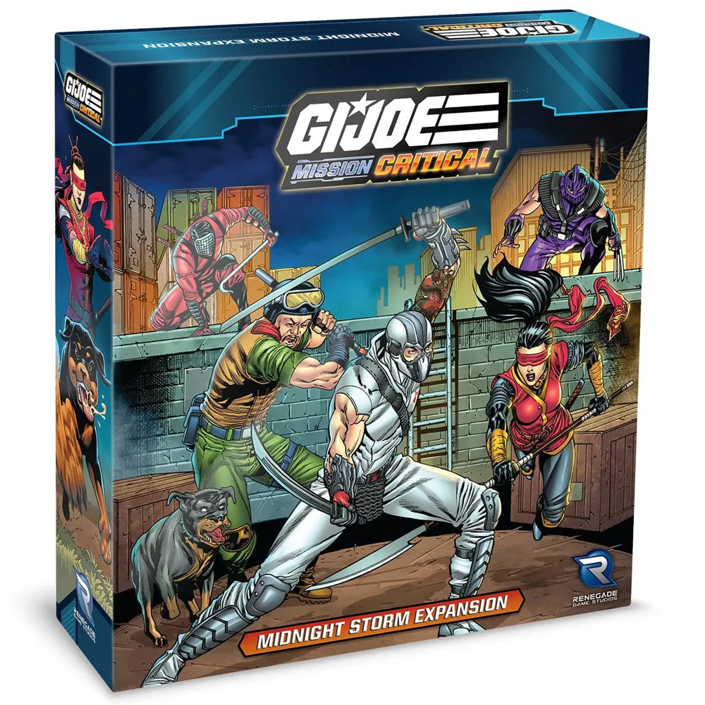 G.I. JOE Mission Critical: Midnight Storm Expansion Miniatures Board Game