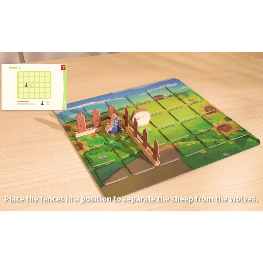 Hape Woolly Warriors Meadow Defense Strategy Board Game