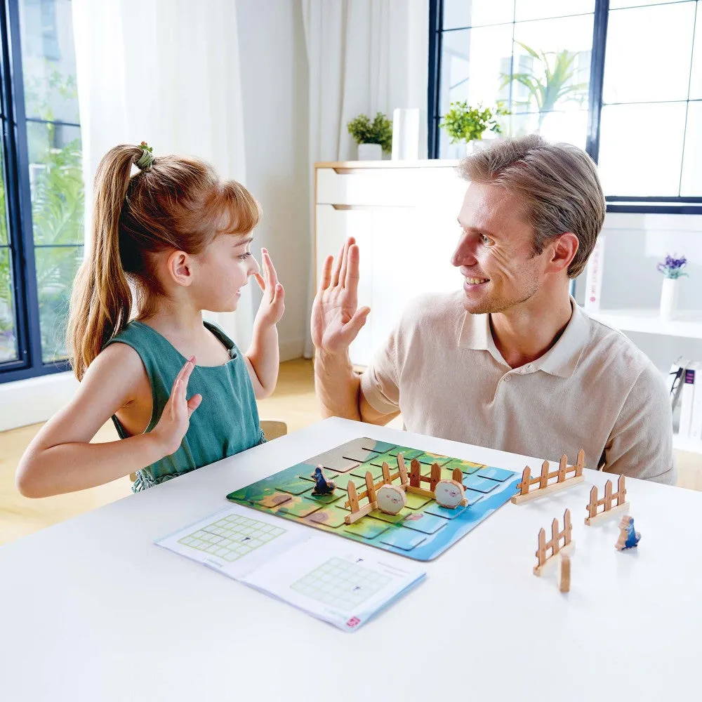 Hape Woolly Warriors Meadow Defense Strategy Board Game