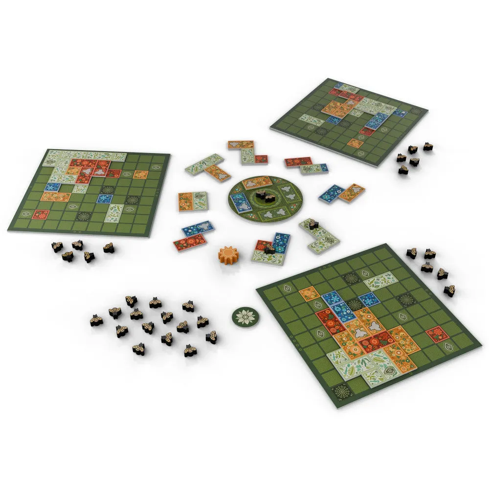 Horrible Guild: Flower Fields - Tile Placement Board Game for Ages 8 