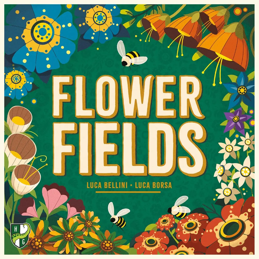 Horrible Guild: Flower Fields - Tile Placement Board Game for Ages 8 