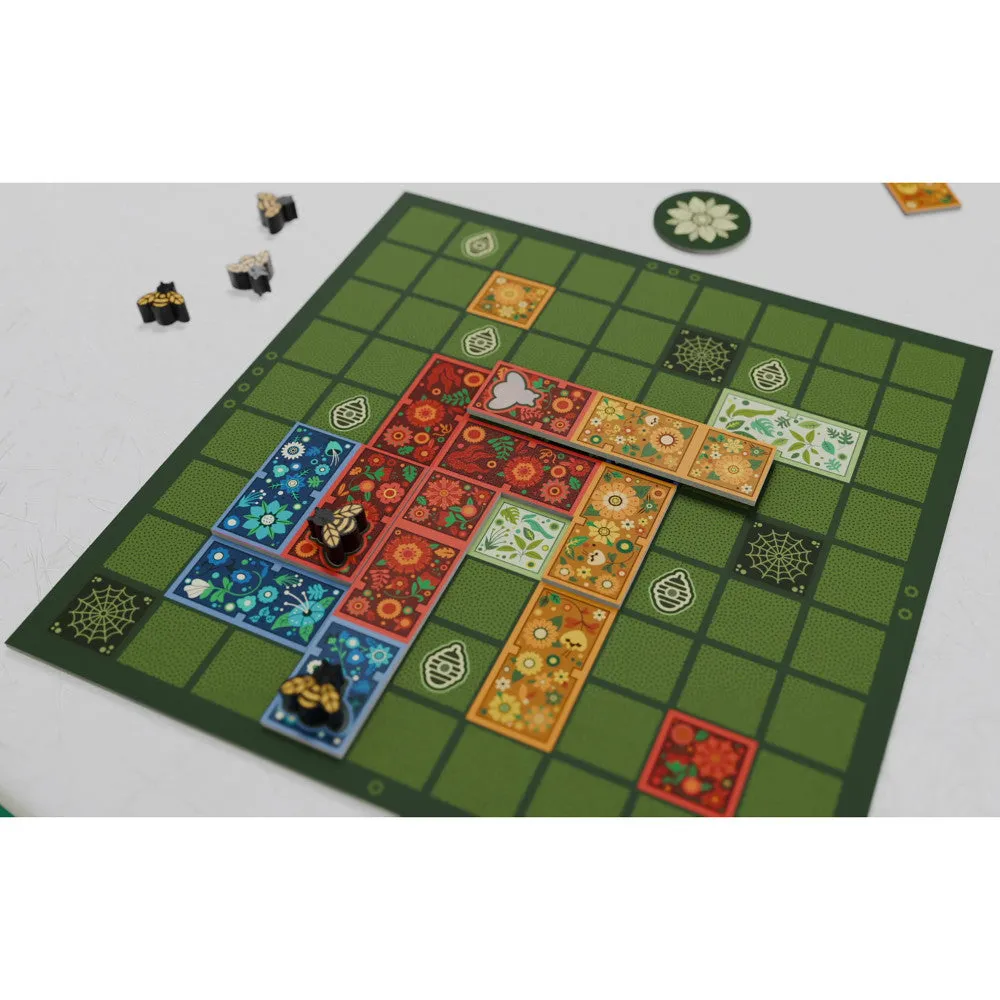 Horrible Guild: Flower Fields - Tile Placement Board Game for Ages 8 