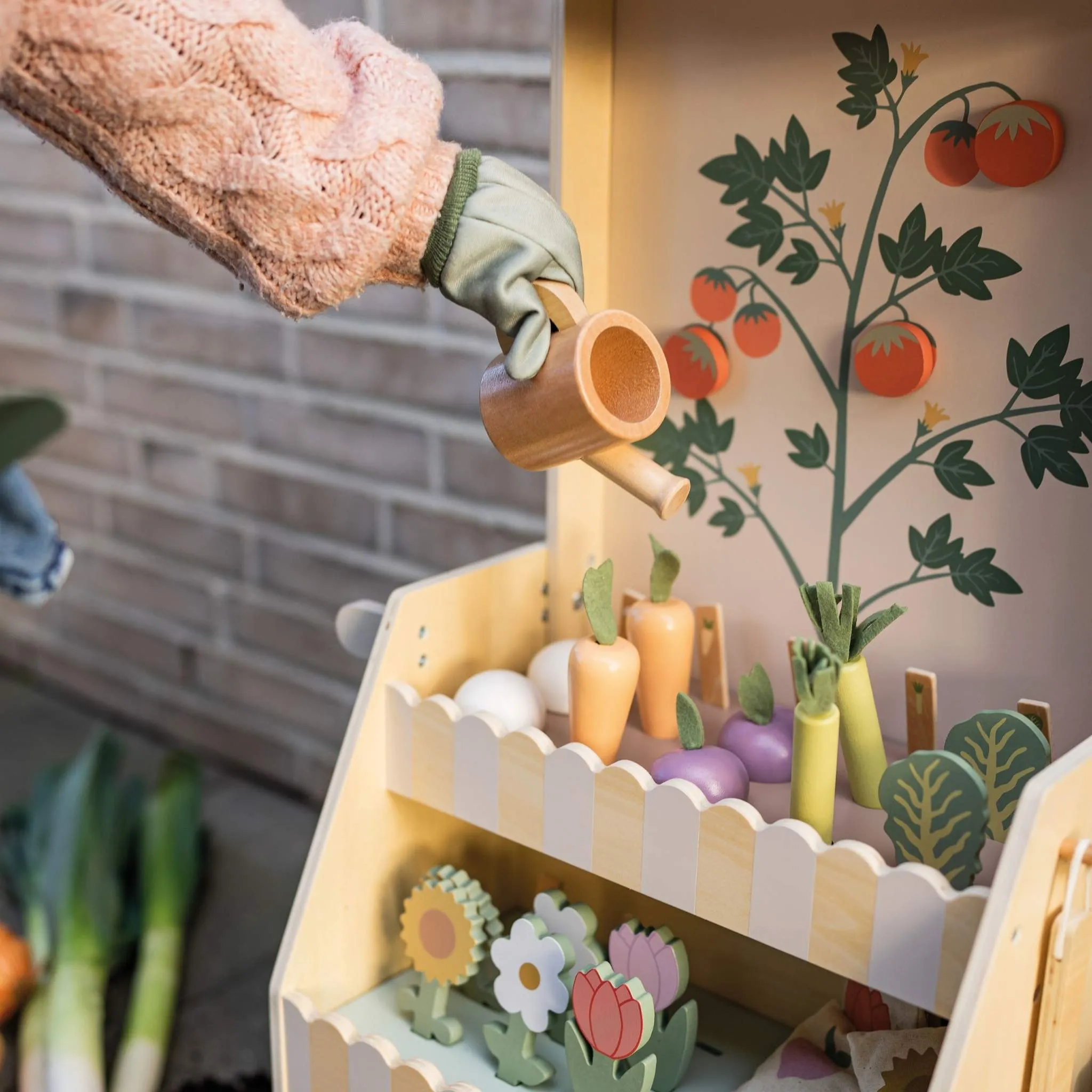 Jabadabado Wooden Gardening Wagon