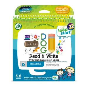 LeapFrog LeapStart 3D Read & Write With Communication Skills Activity Book