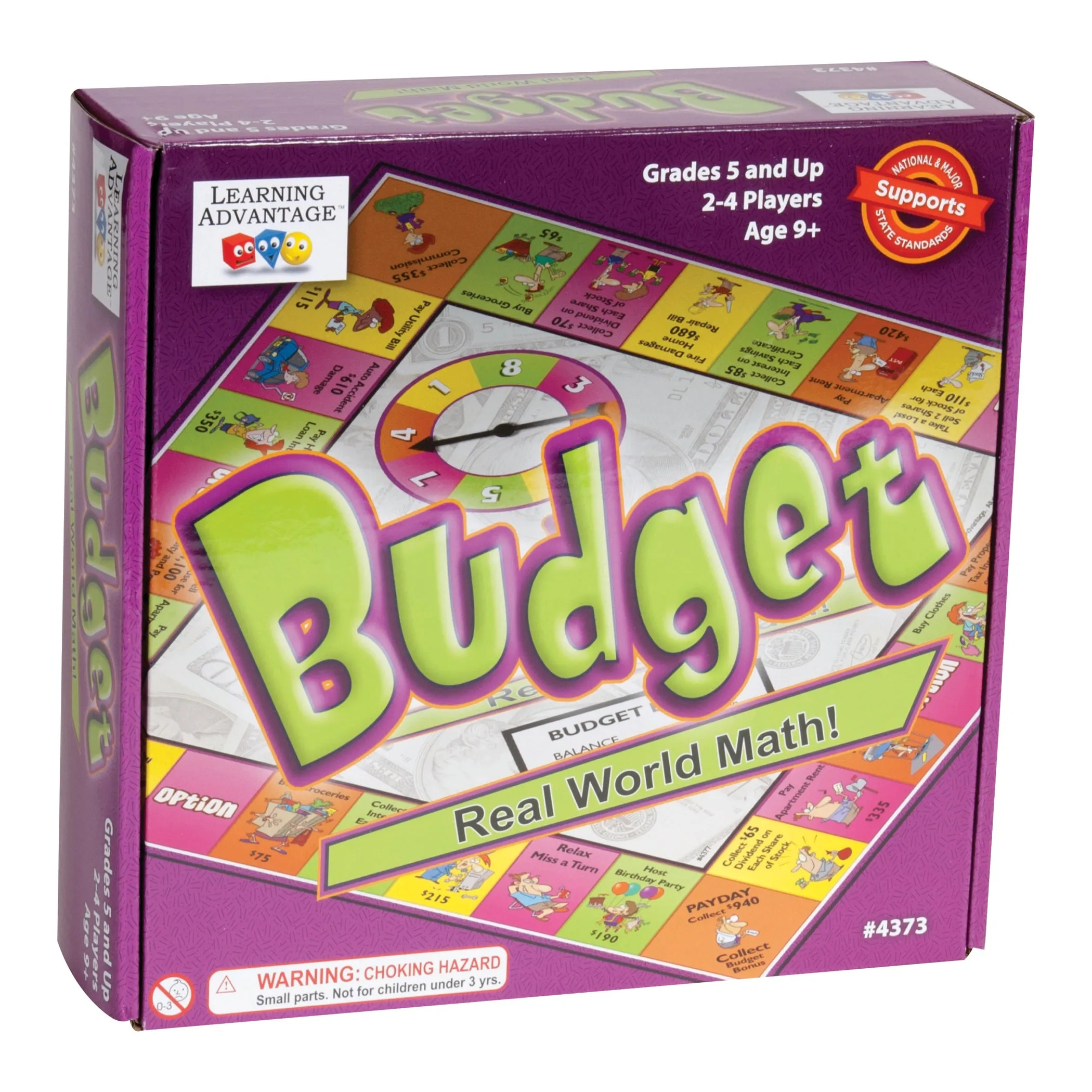 Learning Advantage Budget - Real-Life Economy Board Game