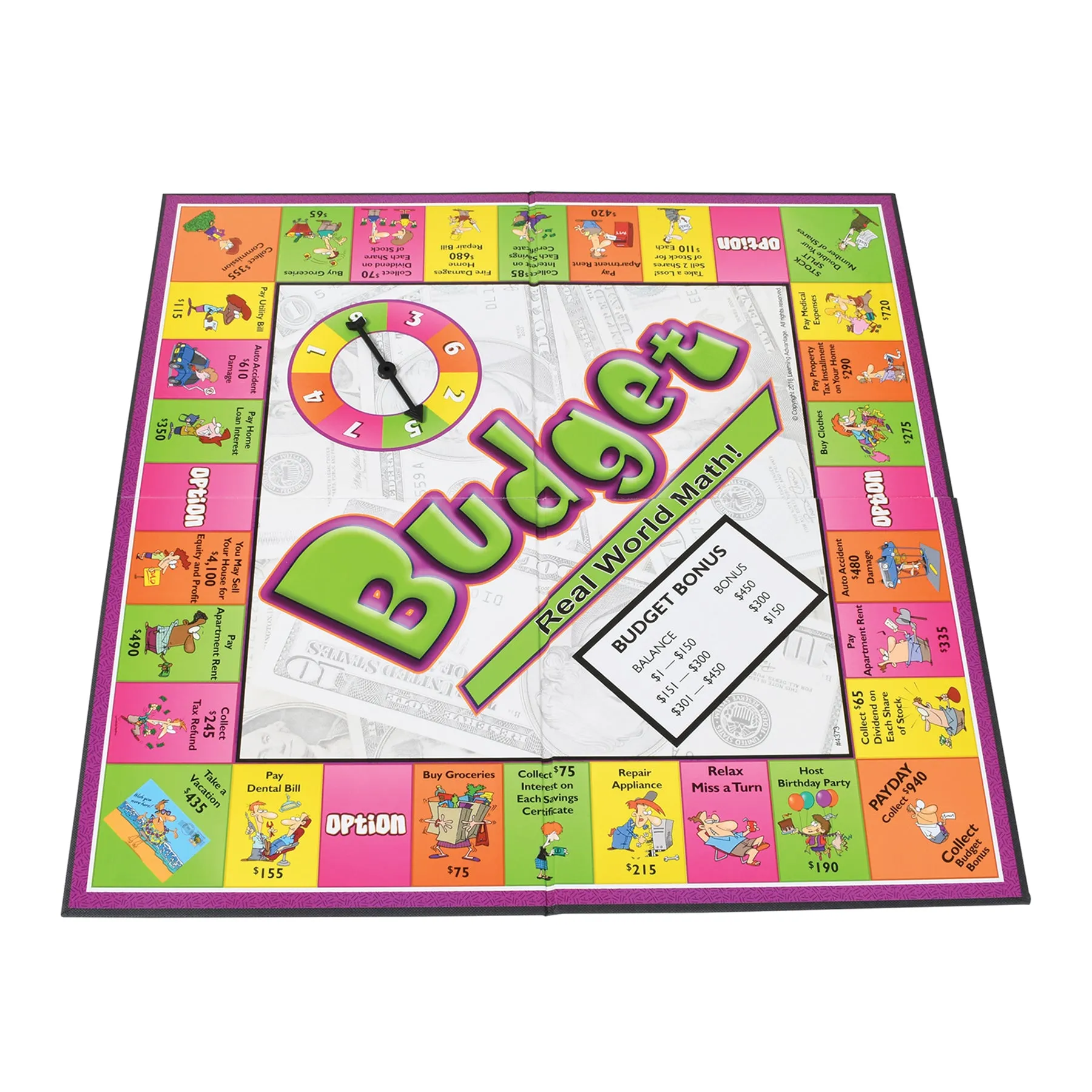 Learning Advantage Budget - Real-Life Economy Board Game
