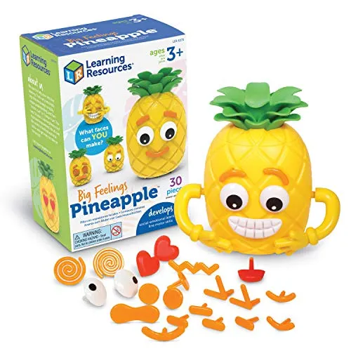 Learning Resources LER6373 Big Feelings Pineapple, Social Emotional Toy