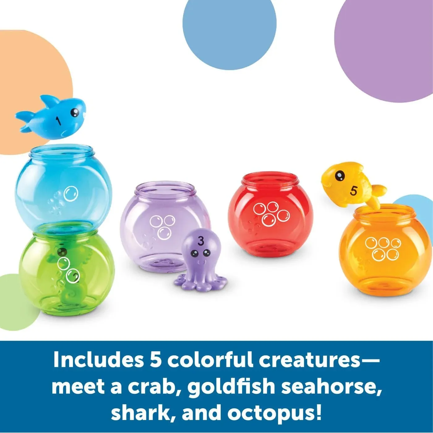 Learning Resources Peekaboo Fishbowl Friends