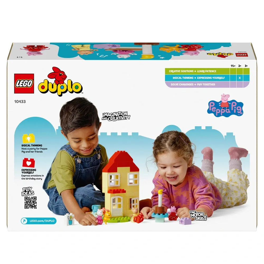 LEGO DUPLO 10433 Peppa Pig Birthday House Playset