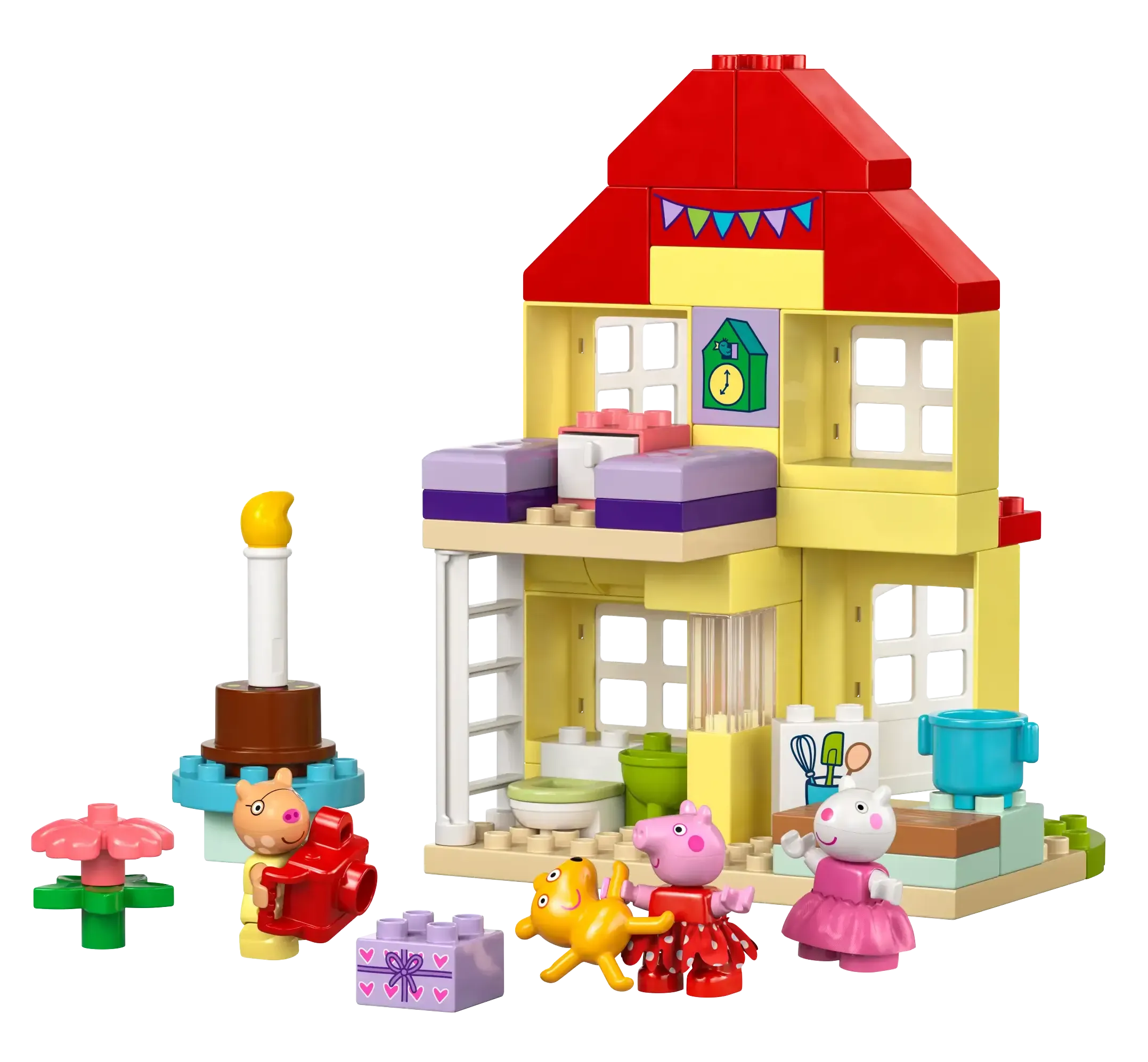 LEGO DUPLO 10433 Peppa Pig Birthday House Playset