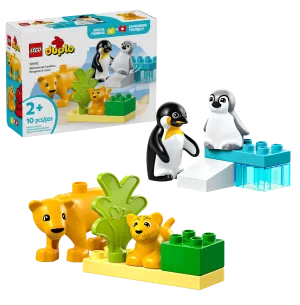 LEGO DUPLO 10442 Wild Animal Families: Penguins & Lions
