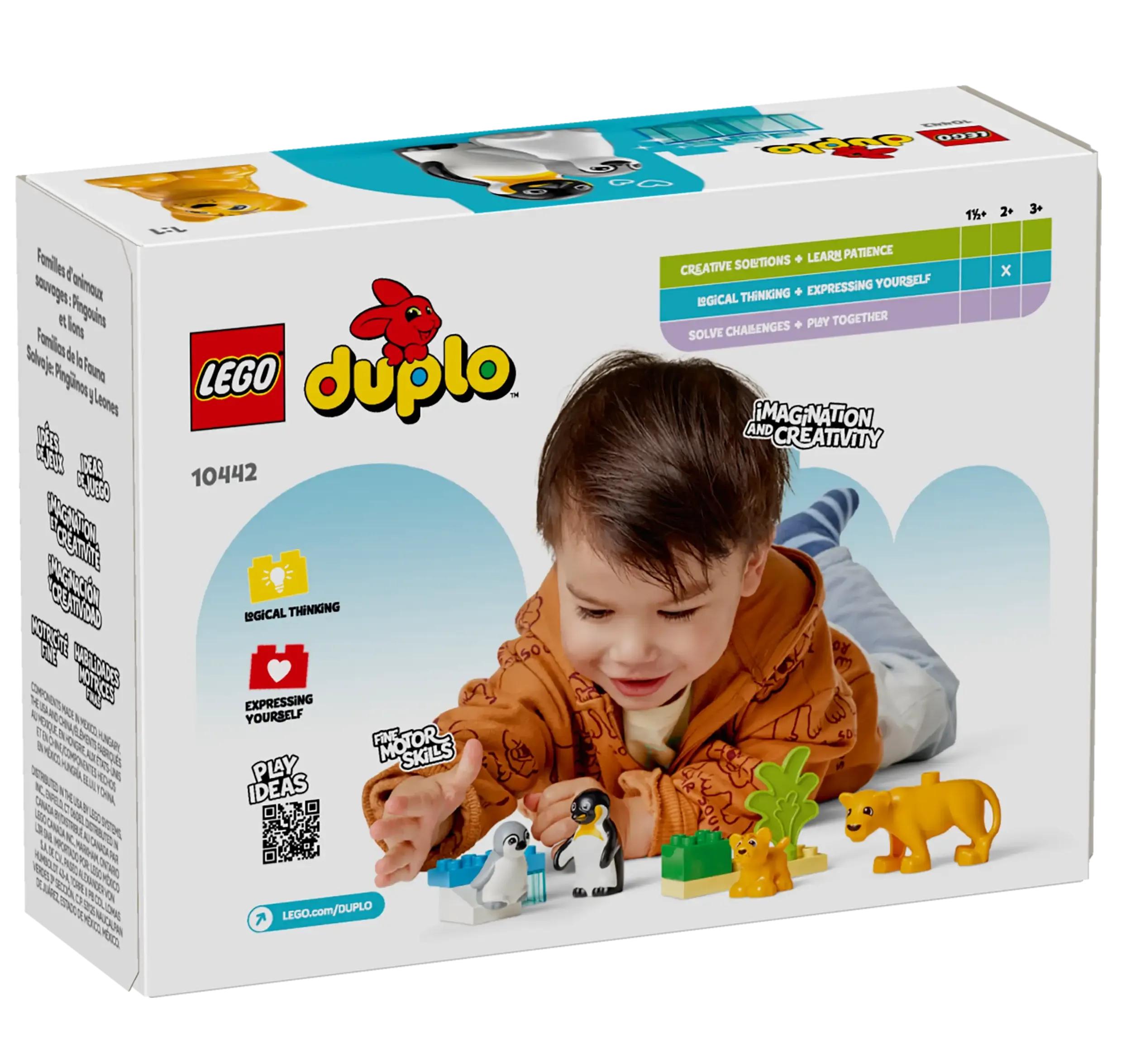 LEGO DUPLO 10442 Wild Animal Families: Penguins & Lions