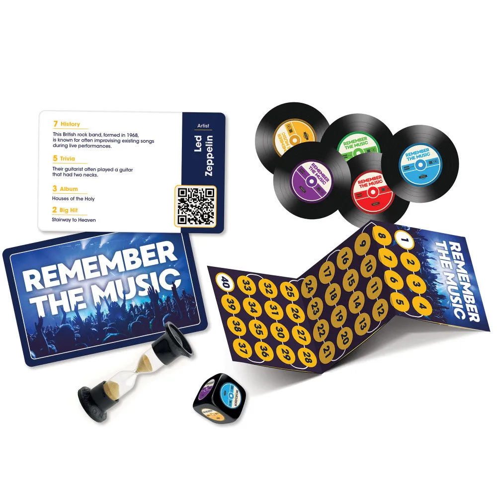 Longshore Remember the Music: Interactive Musical Trivia Board Game