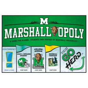 Marshall-Opoly University Themed Board Game for Ages 8 