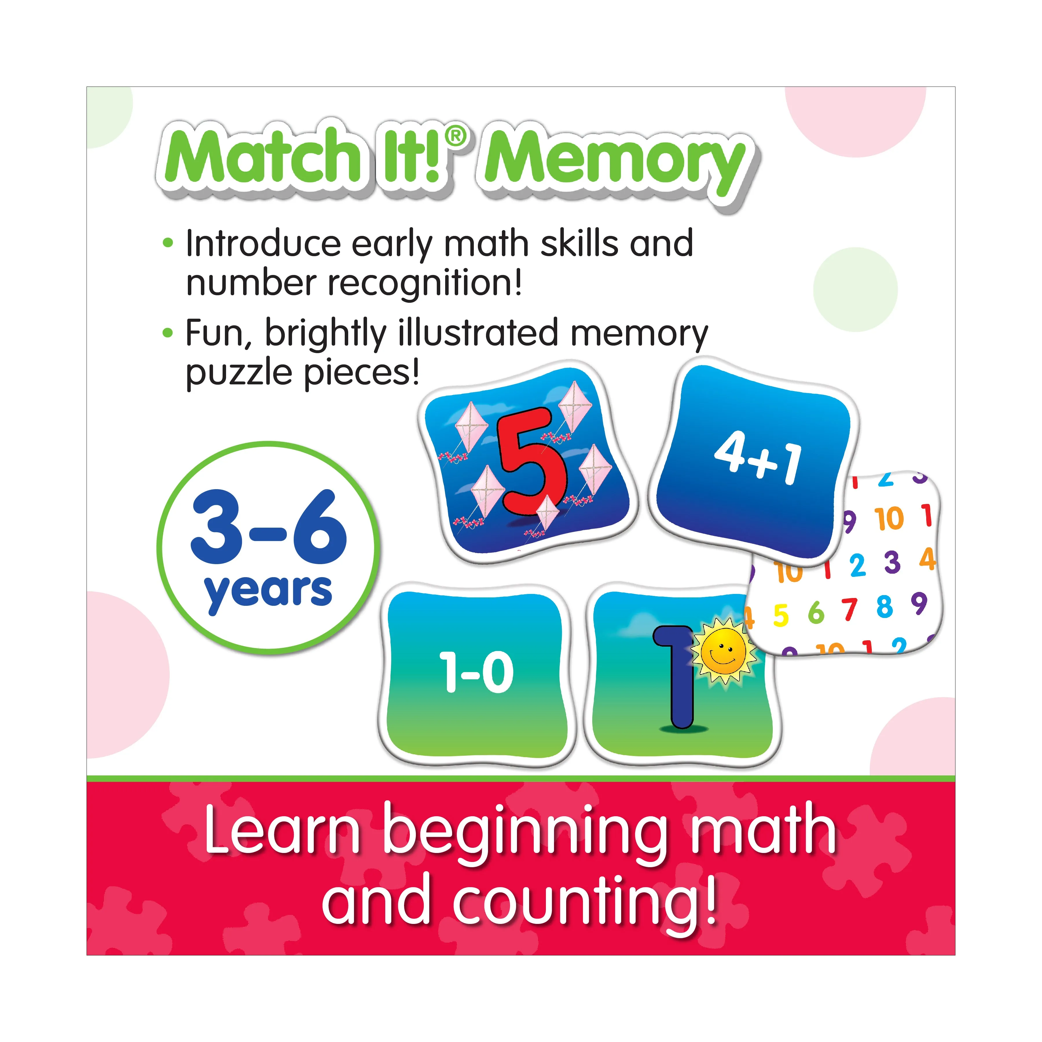 Match It! Math Memory - Educational Counting and Sorting Game
