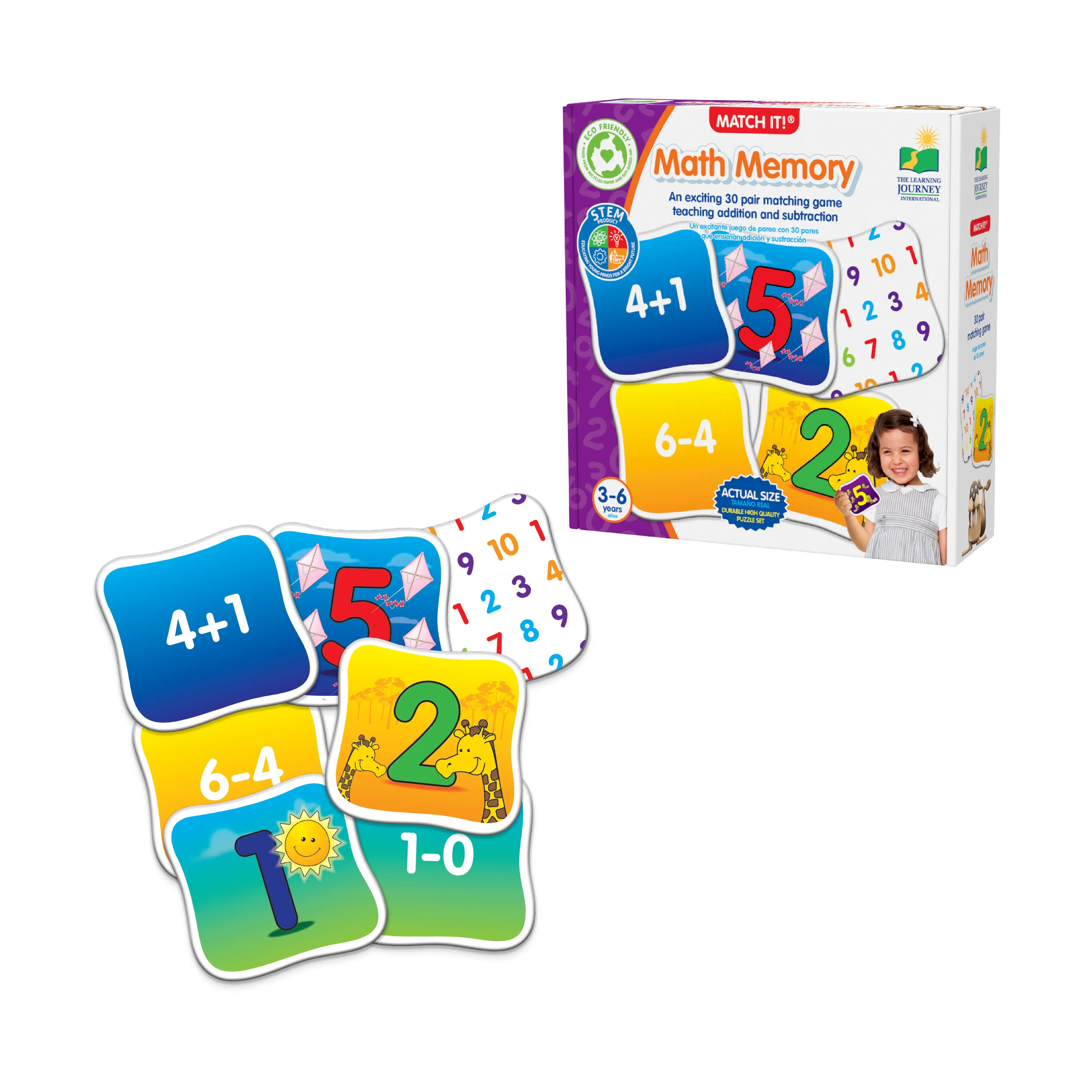 Match It! Math Memory - Educational Counting and Sorting Game