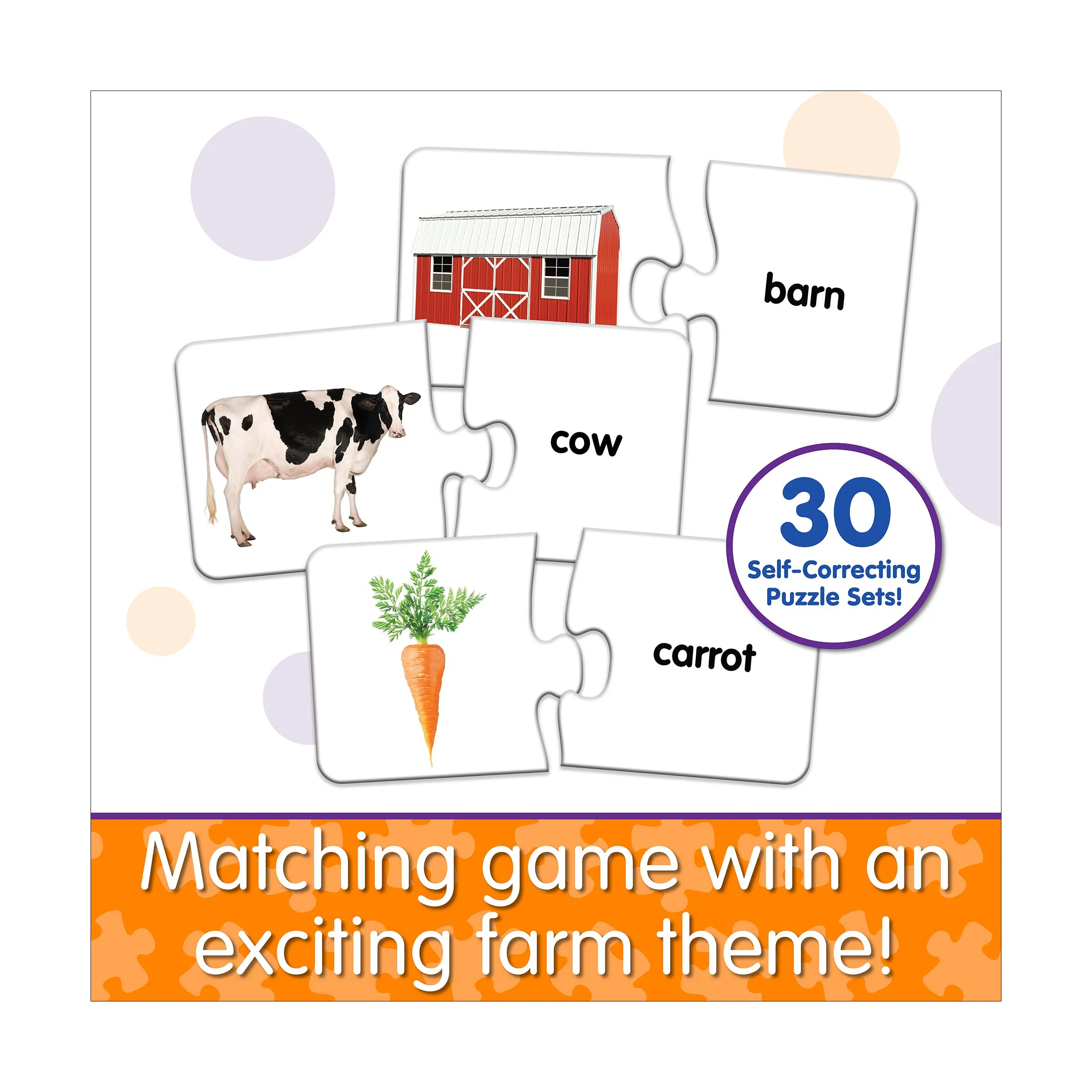 Match It! On the Farm - Educational Puzzle Game