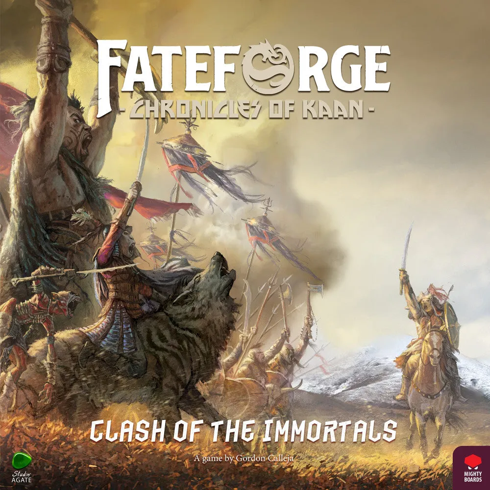 Mighty Boards Fateforge Chronicles of Kaan: Clash of the Immortals - Epic Strategy Board Game