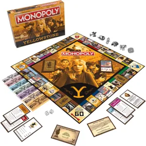 Monopoly Yellowstone Edition - Western Pioneer Showdown Game