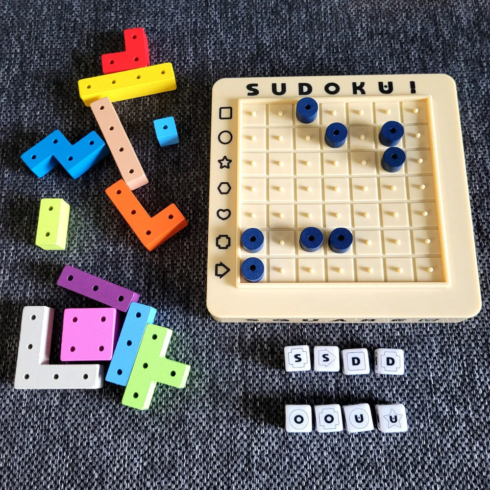 MukikiM Sudoku Square - Dynamic Strategy Puzzle Game, Ages 8 