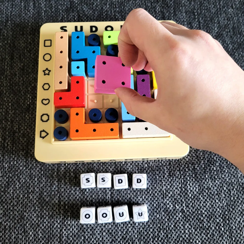 MukikiM Sudoku Square - Dynamic Strategy Puzzle Game, Ages 8 