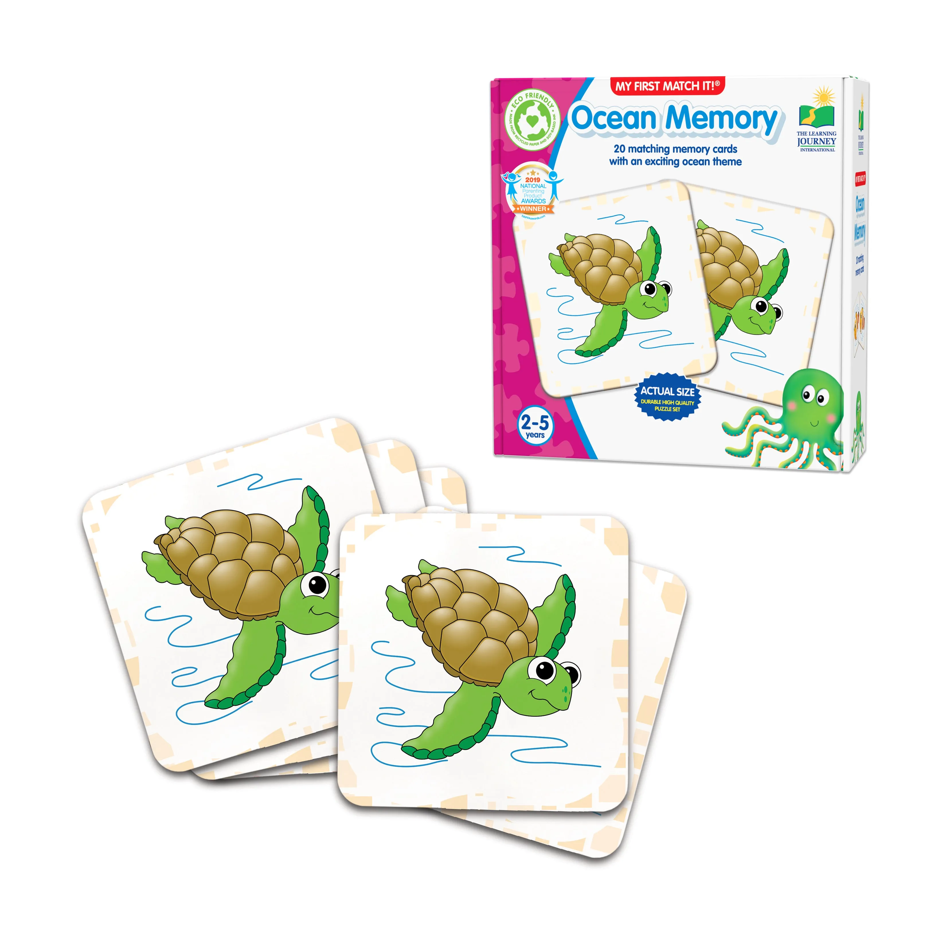 My First Match It! Ocean Memory - Toddler Matching Game