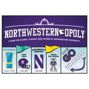 Northwestern-Opoly University Themed Board Game for Ages 8 