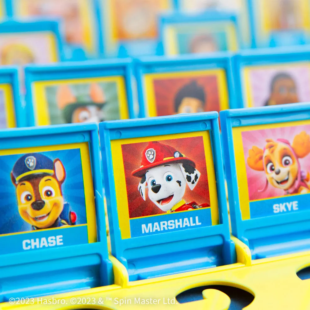 PAW Patrol Guess Who? Collectible Guessing Board Game for Kids Ages 6 